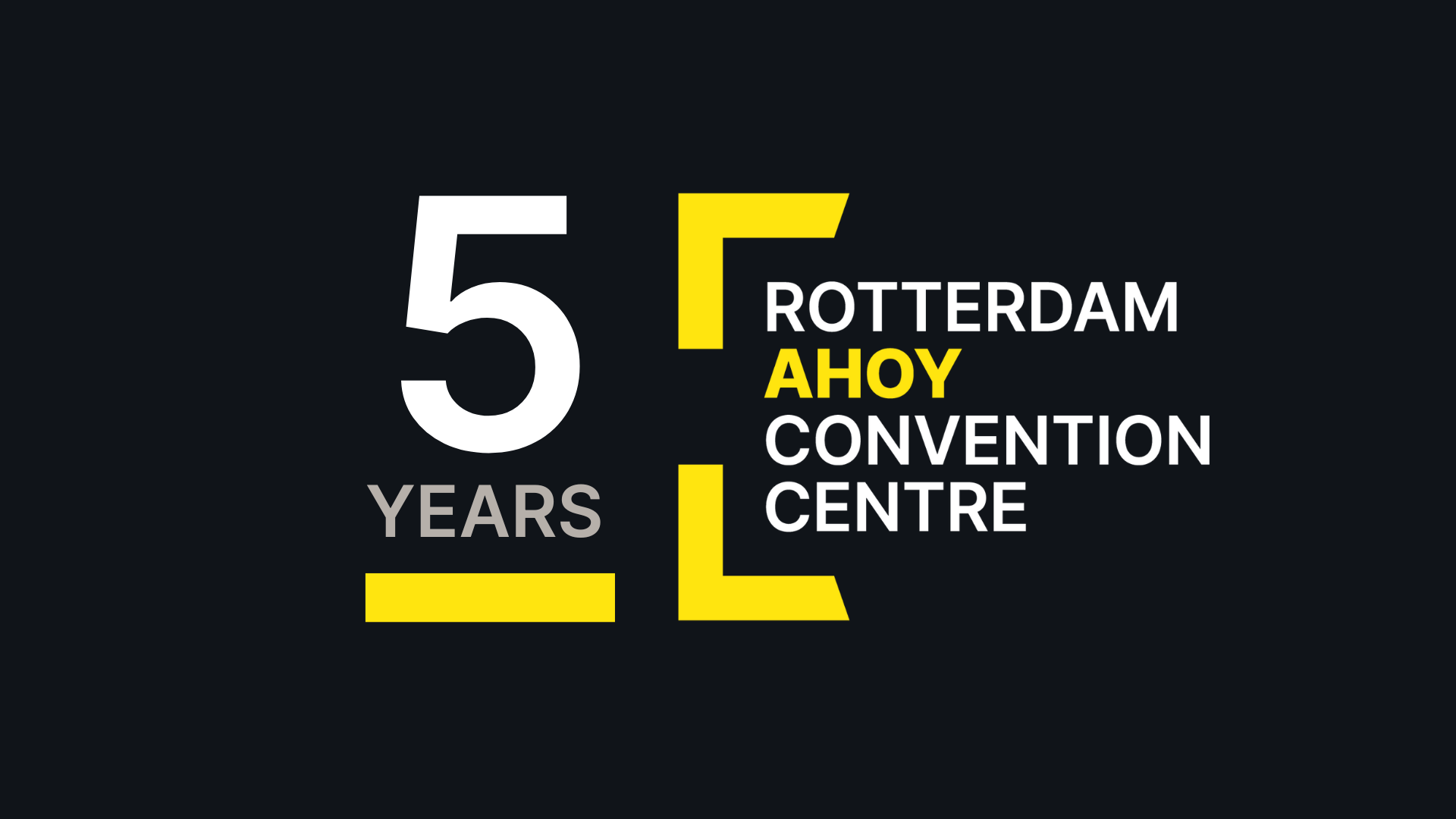 Rotterdam Ahoy Convention Centre celebrates it's fifth anniversary 